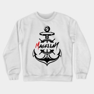 Anchor White Crewneck Sweatshirt